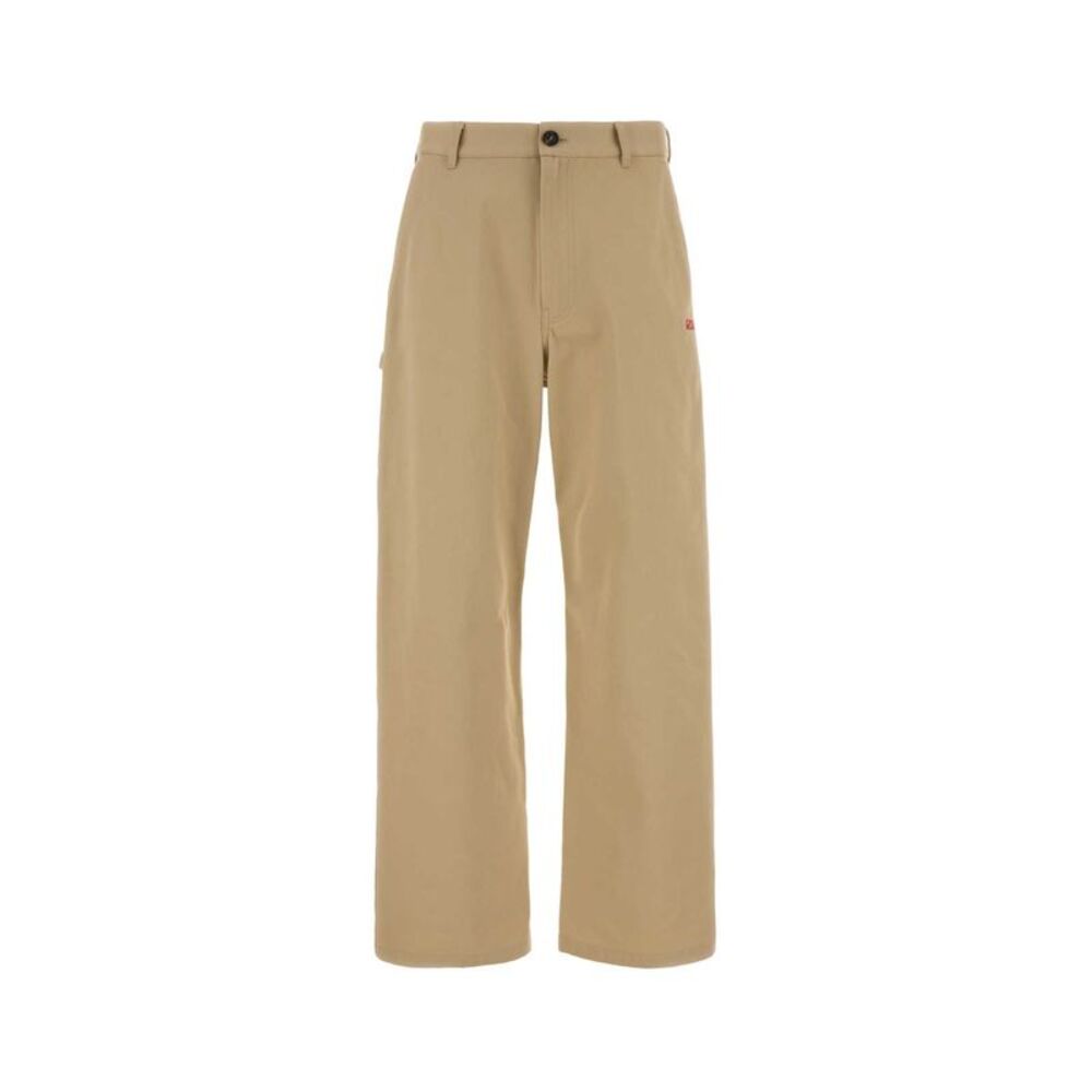 Loewe Men Beige Twill Pant
